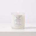 Twilight Embers hand poured soy candle by Flourish Emporium, made in Midleton, Co. Cork, on a white table